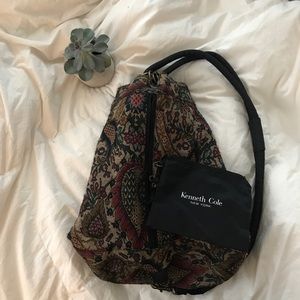 Kenneth Cole drawstring tapestry